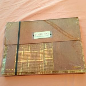 Russet Textile Collection Home File + Two Notebooks